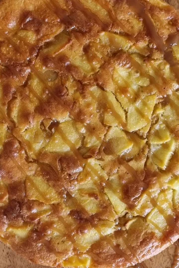 Recette moelleux aux pommes et au caramel beurre salé au Thermomix
