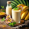 Recette Smoothie Lait de Soja Banane Passion au Thermomix