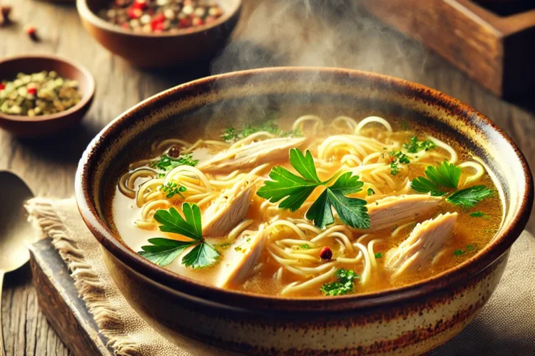 Soupe de Vermicelle au Poulet