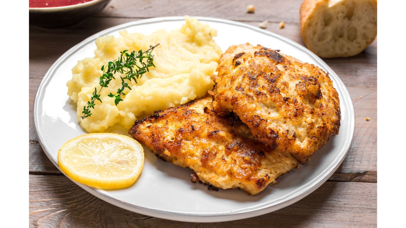 Recette purée Thermomix poulet plat citron pain