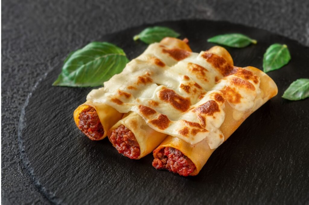 Cannellonis farcis courgette thermomix