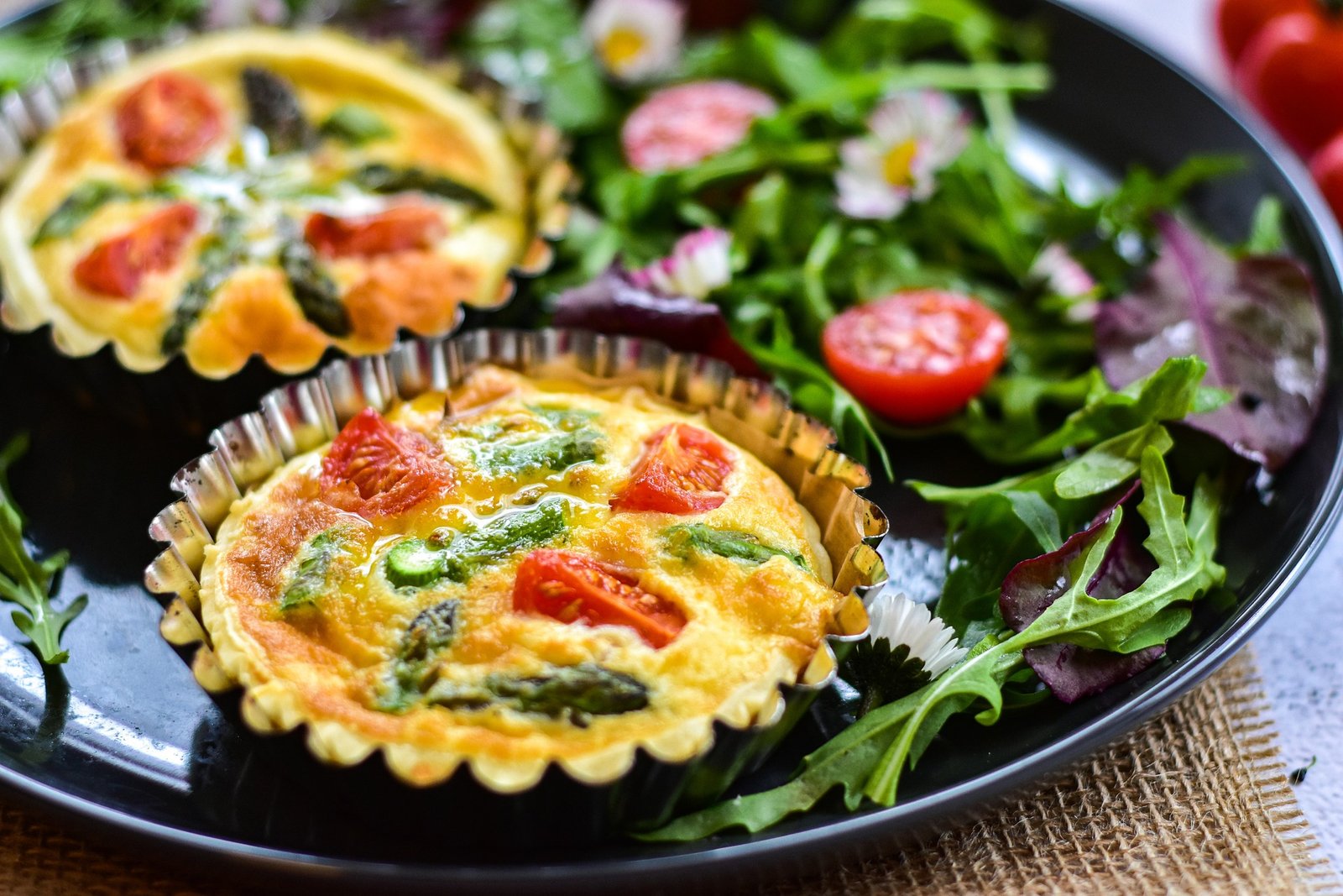 Tartes et pizzas aux courgettes