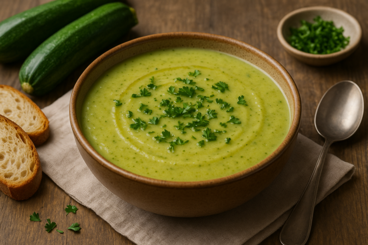 Soupe de courgettes Thermomix : la recette facile, rapide et onctueuse