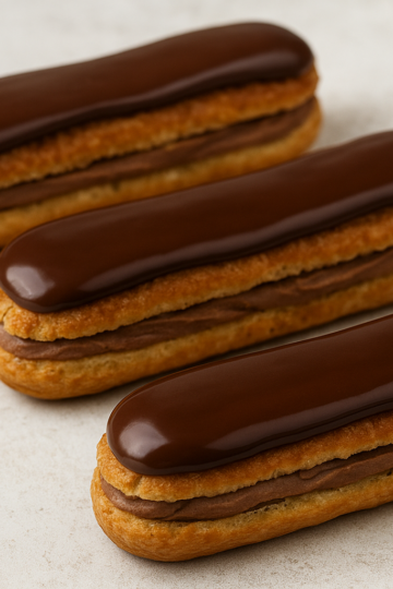 Recette Éclairs au chocolat Thermomix