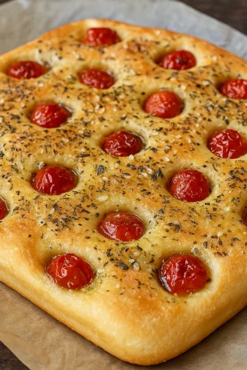 recette focaccia thermomix