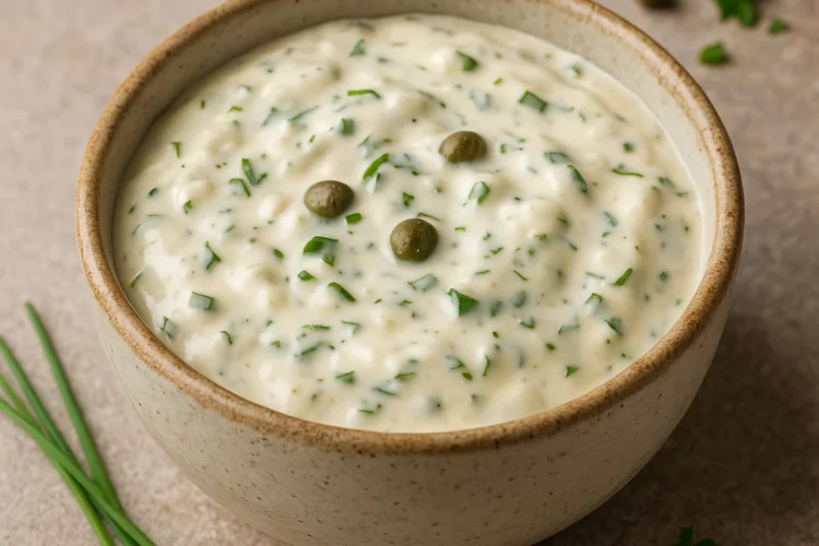 Sauce tartare au Thermomix : recette facile et savoureuse maison