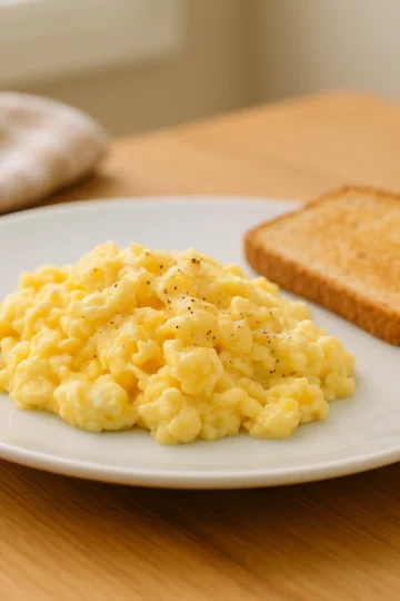 œufs brouillés thermomix enfants