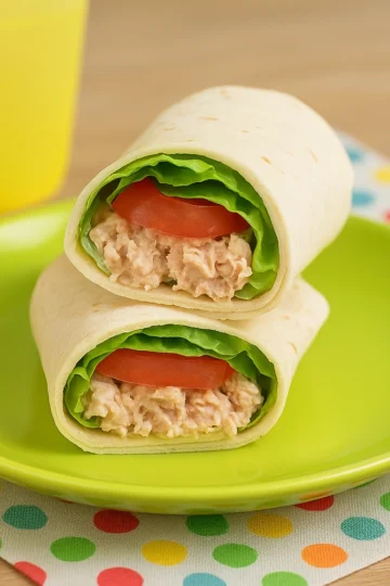 Wrap au thon Thermomix pour enfants : recette rapide, équilibrée